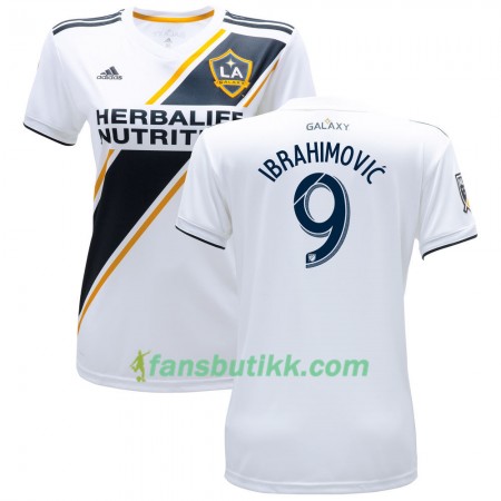 Fotballdrakt Los Angeles Galaxy Zlatan Ibrahimović 9 Dame Hjemmetrøye 2017-2018 Langermet